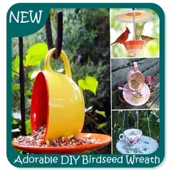 Скачать Очаровательный DIY Birdseed Wreath Tutorial APK