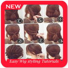 Easy Wig styling Tutorials آئیکن