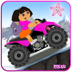 Little Dora ATV Hill Racing - dora games free APK download