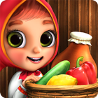 Masha Bear Grocery Store Games, Shopping for Kids ikona