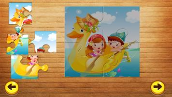 Cartoon Jigsaw Puzzle For Kids Ekran Görüntüsü 2