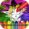 coloring yu gi oh cartoon APK