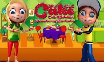 Mini Cake Maker Jeu de cuisine Affiche
