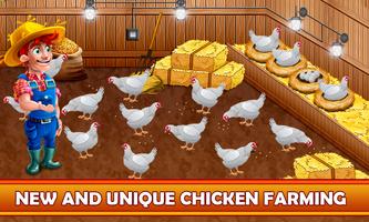Chicken and Duck Breeding Farm-A Poultry Eggs Game ภาพหน้าจอ 1