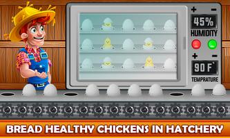 Chicken and Duck Breeding Farm-A Poultry Eggs Game ภาพหน้าจอ 2