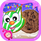 Cartoon Cookie Maker-A Sweet Dessert Cooking Game icône