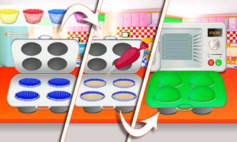 2 Schermata Emoji Cupcake Ideas - Little Chef Hero