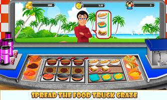Comida rápida de camiones de comida rápida juego d captura de pantalla 2