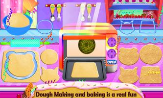 Ice Cream Sandwich Game: Kids Free Cooking Affiche