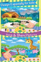 Farm Animal Villege Color Book captura de pantalla 1