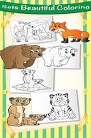 2 Schermata Farm Animal Villege Color Book