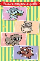 Cute Pet Kit Cat Dog Coloring 截圖 3