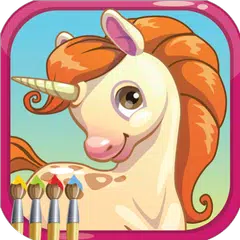 Little Pony Coloring Book Page APK download