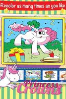 Little Pony Coloring Book Page screenshot 3