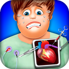 Fat Man Heart Surgery Doctor أيقونة