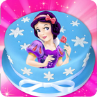 Сказочные принцессы Мороженое торт решений игры иконка