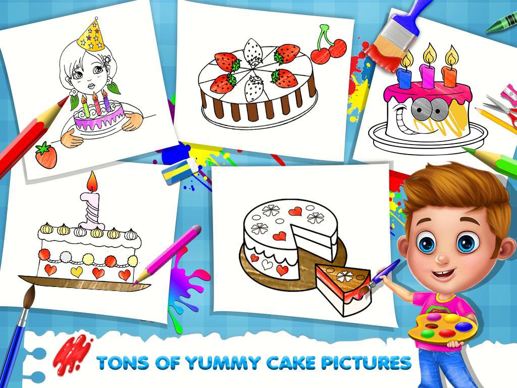 Cake Coloring For Kids APK for Android Download