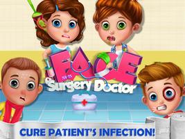 Kids Face Surgery Doctor - Hospital Emergency Fun plakat
