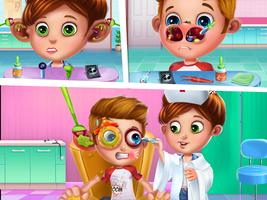 Kids Face Surgery Doctor - Hospital Emergency Fun ảnh chụp màn hình 3