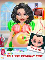 Indian Mom Pregnant Emergency Check Up Simulator syot layar 1