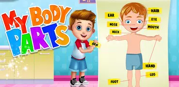 My Body Parts - Human Body Parts Learning for kids