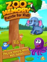 Zoo Memory Puzzle For Kids Ekran Görüntüsü 3