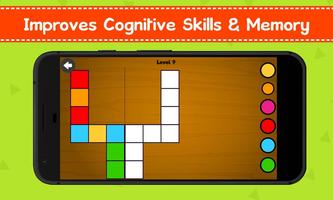 Brain Games for Kids - Free Memory & Logic Puzzles اسکرین شاٹ 3