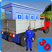 Public Toilet Cargo Truck 3D