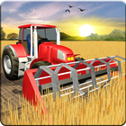 Tractor Farming & Tractor Trolley Cargo Driver 3D आइकन