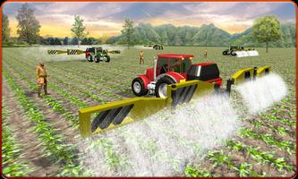 Tractor Farming & Tractor Trolley Cargo Driver 3D स्क्रीनशॉट 1