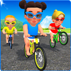 Baby Bicycle Rider Race 3D আইকন