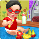 Little Baby Home Alone : Kids Fun & Care Game 3D APK