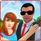Blind Date Simulator Game 3D Zeichen
