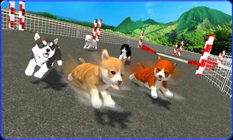 Cute Puppy Dog Racing Sim 2017 capture d'écran 2