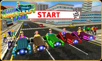 Kids Hover Craft Speed Racing poster