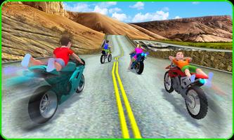 Kids MotorBike Rider Race 2 capture d'écran 2