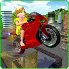 Kids MotorBike Roof Top Stunts APK Herunterladen