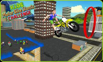 Kids MotorBike Roof Top Stunts plakat