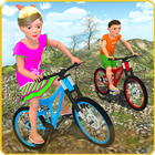 Kids OffRoad Bicycle Free Ride icône