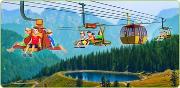 kids uphill chairlift adventure driving simulator