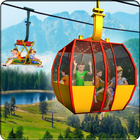 kids uphill chairlift adventure driving simulator icône