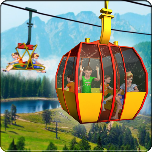 kids uphill chairlift adventure driving simulator