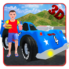 Kids Toy Car Game Simulator 3D आइकन