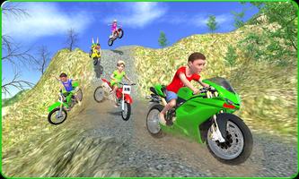 Kids Offroad Motorbike Racing Driver Ekran Görüntüsü 2