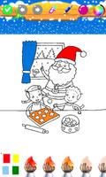 Christmas Coloring Book for Kidss Affiche