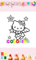 Kidss Coloring Book For Kitty Cat スクリーンショット 3