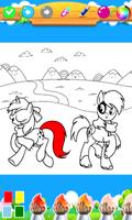 Coloring Book  for Little Pony capture d'écran 3
