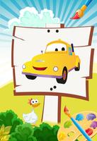 Car City - Coloring Book постер