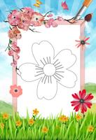 Flower - Coloring imagem de tela 1