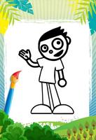 Green Kids - Coloring book screenshot 1